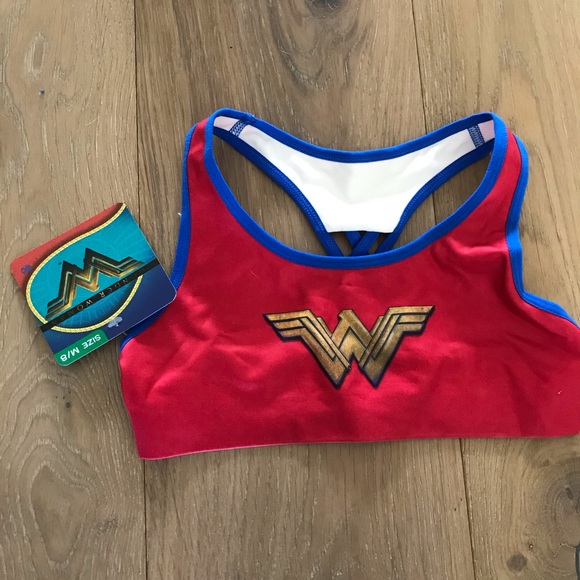 wonder woman sports bra